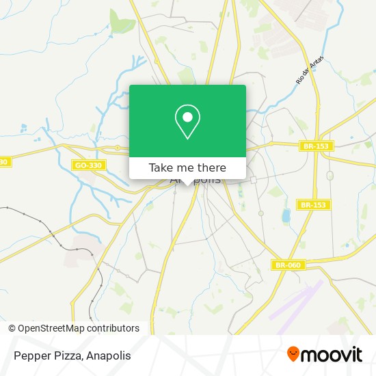 Pepper Pizza map