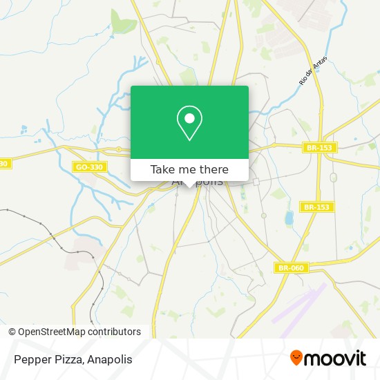 Mapa Pepper Pizza