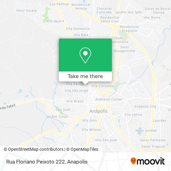 Rua Floriano Peixoto 222 map