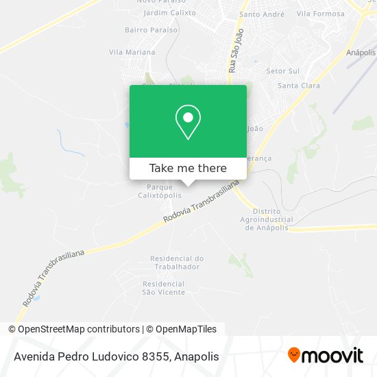 Mapa Avenida Pedro Ludovico 8355