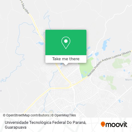 Universidade Tecnológica Federal Do Paraná map