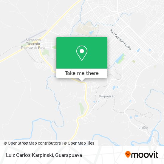 Luiz Carlos Karpinski map