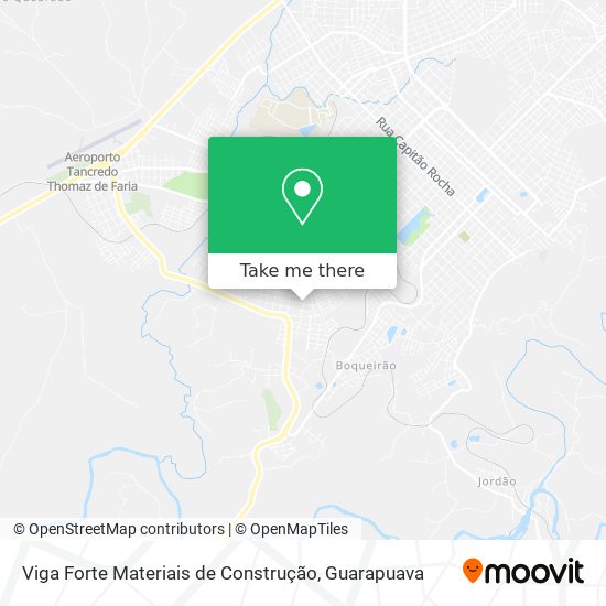 Mapa Viga Forte Materiais de Construção