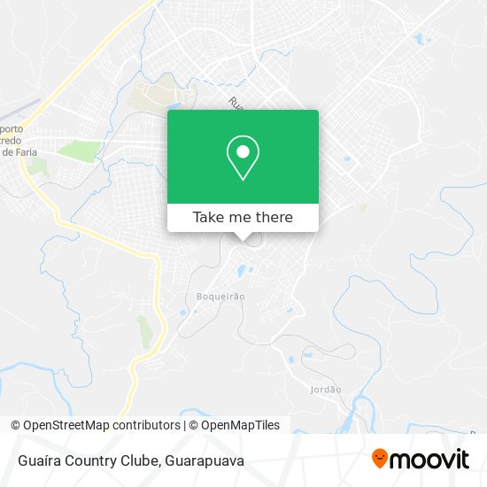 Guaíra Country Clube map
