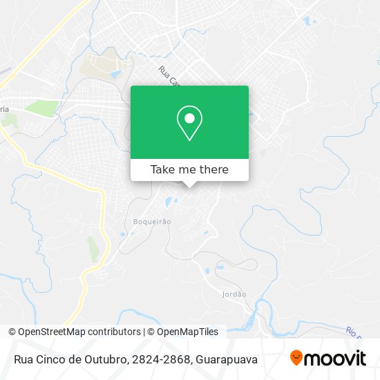 Rua Cinco de Outubro, 2824-2868 map