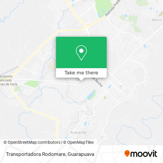 Transportadora Rodomare map