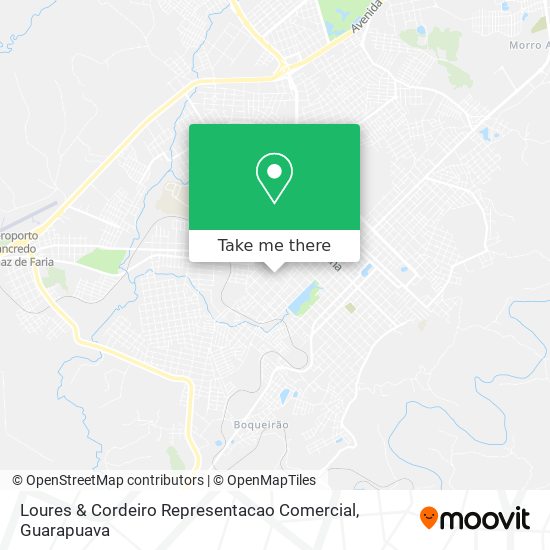 Mapa Loures & Cordeiro Representacao Comercial