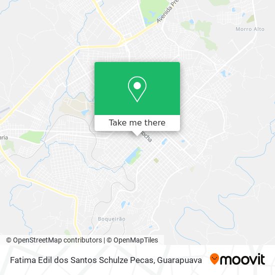 Mapa Fatima Edil dos Santos Schulze Pecas