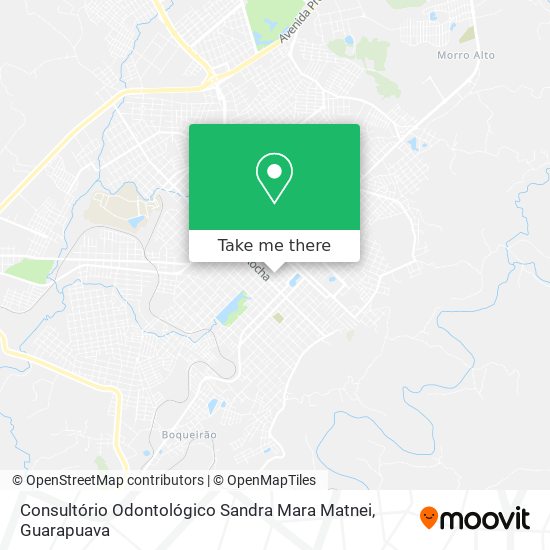 Consultório Odontológico Sandra Mara Matnei map