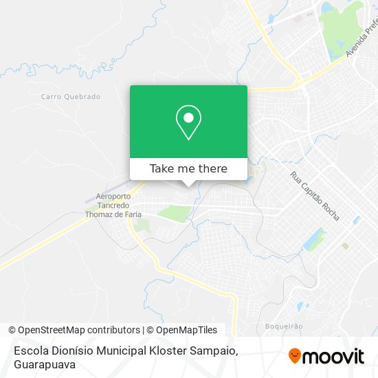 Escola Dionísio Municipal Kloster Sampaio map