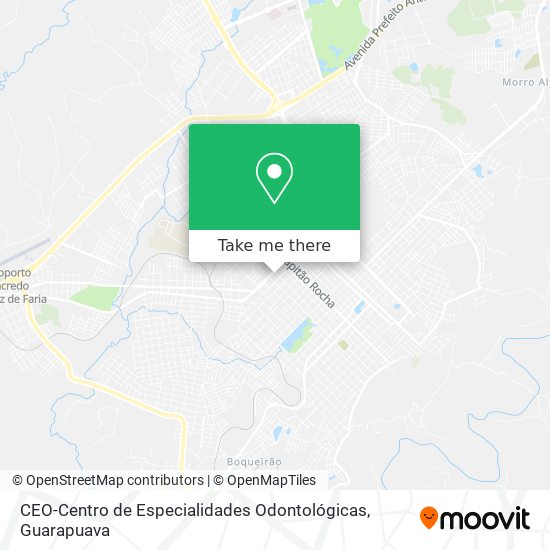 Mapa CEO-Centro de Especialidades Odontológicas