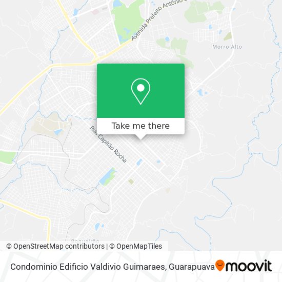 Mapa Condominio Edificio Valdivio Guimaraes