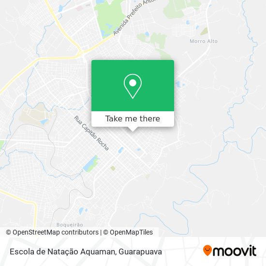 Escola de Natação Aquaman map