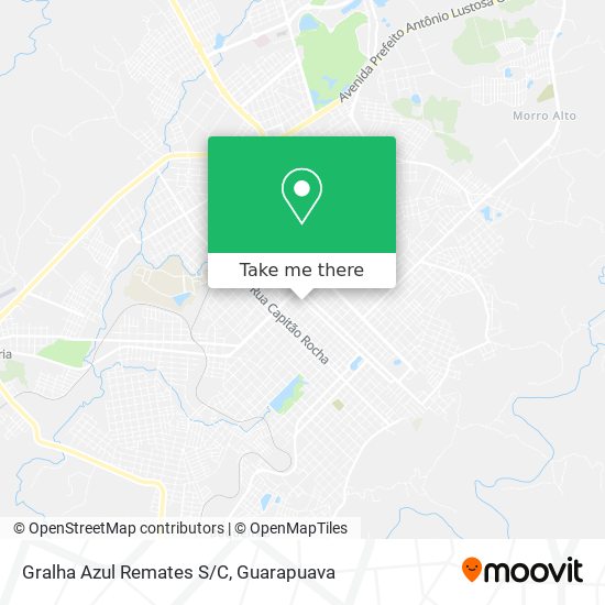 Gralha Azul Remates S/C map