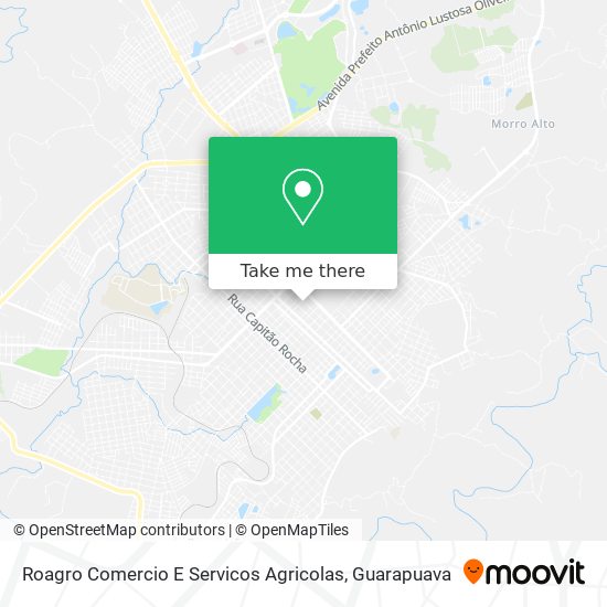 Roagro Comercio E Servicos Agricolas map