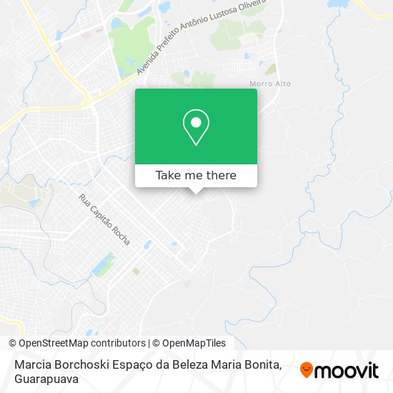 Marcia Borchoski Espaço da Beleza Maria Bonita map
