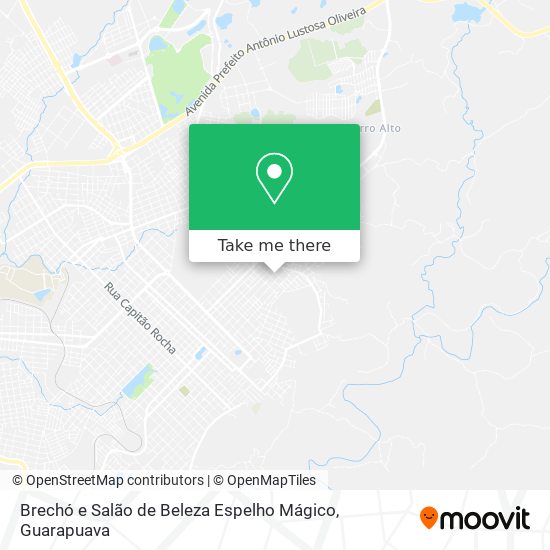 Brechó e Salão de Beleza Espelho Mágico map