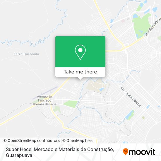 Super Hecel Mercado e Materiais de Construção map
