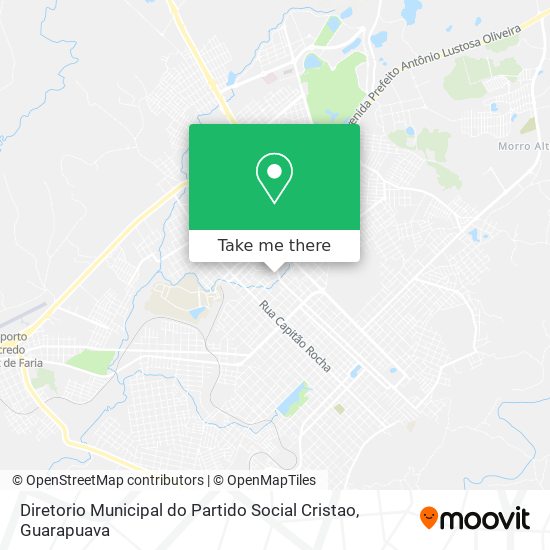 Diretorio Municipal do Partido Social Cristao map