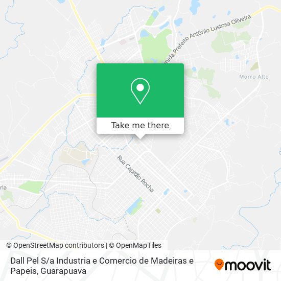 Mapa Dall Pel S / a Industria e Comercio de Madeiras e Papeis