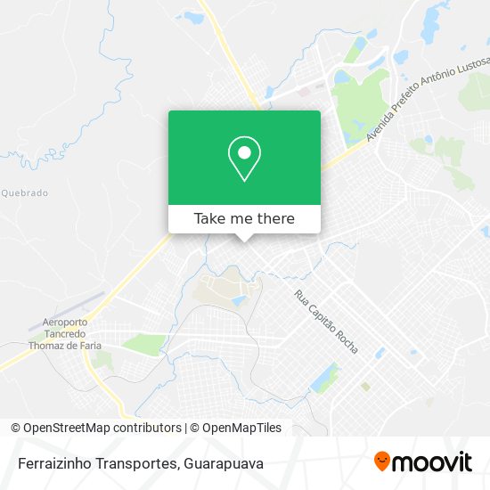 Ferraizinho Transportes map