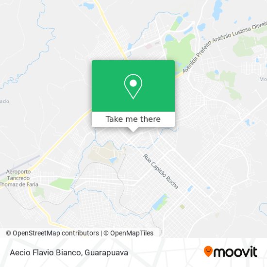 Aecio Flavio Bianco map