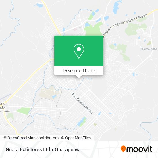 Guará Extintores Ltda map