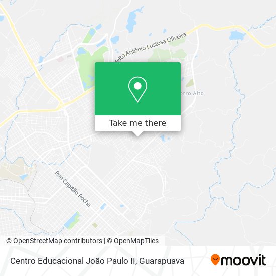 Centro Educacional João Paulo II map