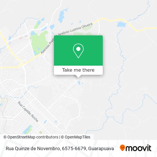 Rua Quinze de Novembro, 6575-6679 map