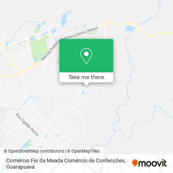 Mapa Comércio Fio da Meada Comércio de Confecções