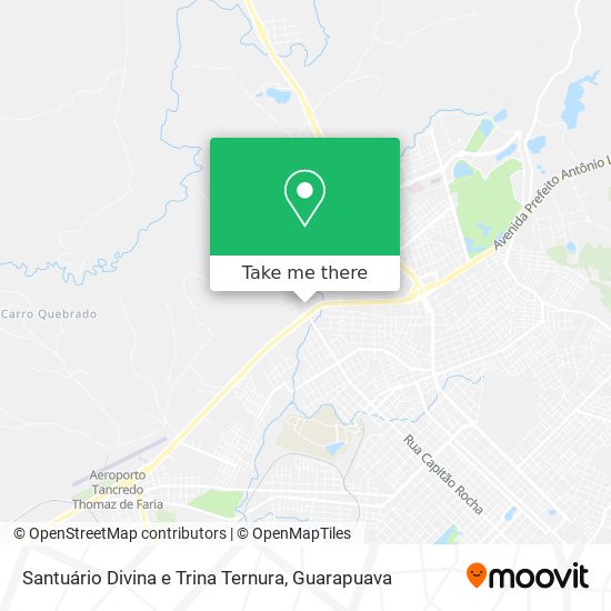 Santuário Divina e Trina Ternura map