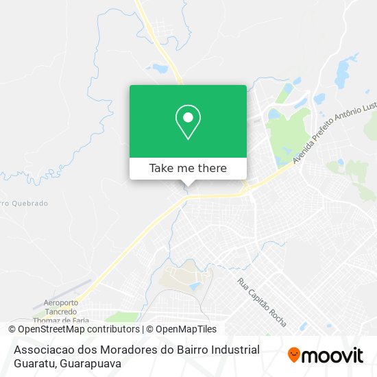 Associacao dos Moradores do Bairro Industrial Guaratu map