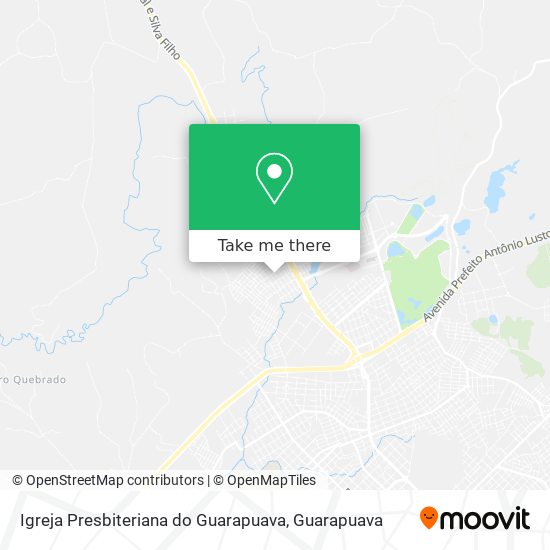 Igreja Presbiteriana do Guarapuava map