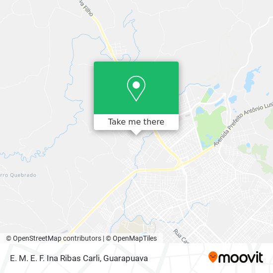E. M. E. F. Ina Ribas Carli map