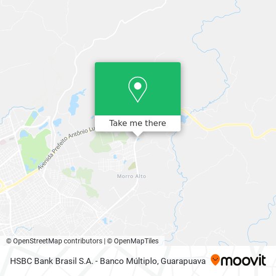 HSBC Bank Brasil S.A. - Banco Múltiplo map
