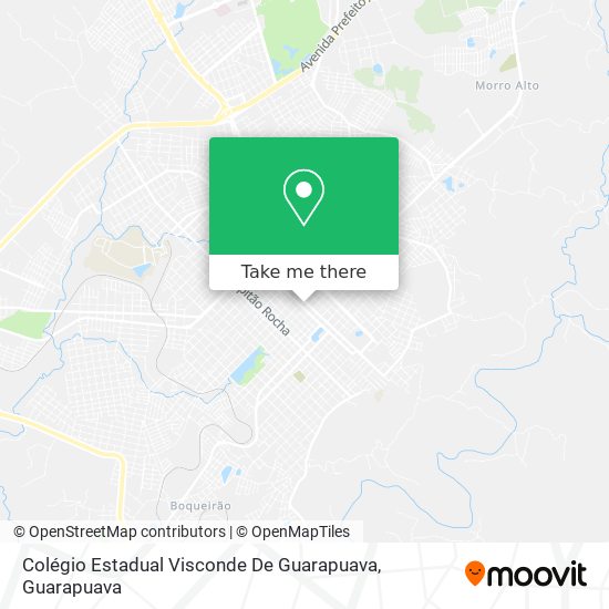 Colégio Estadual Visconde De Guarapuava map