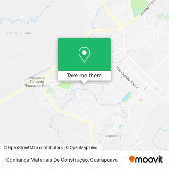 Confiança Materiais De Construção map
