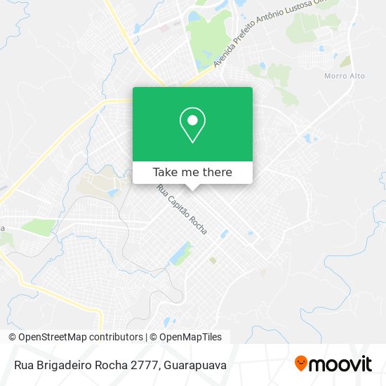 Mapa Rua Brigadeiro Rocha 2777