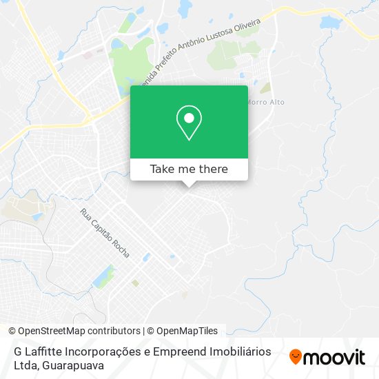 G Laffitte Incorporações e Empreend Imobiliários Ltda map