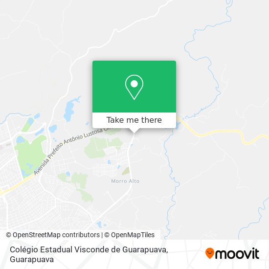 Colégio Estadual Visconde de Guarapuava map