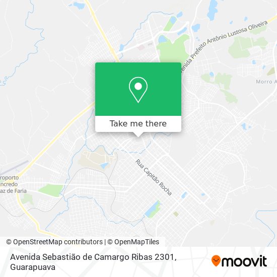 Avenida Sebastião de Camargo Ribas 2301 map