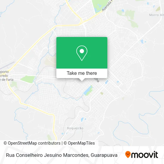 Rua Conselheiro Jesuíno Marcondes map