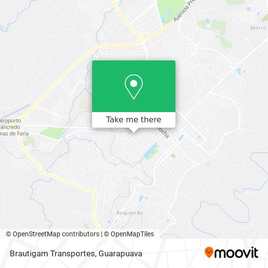 Mapa Brautigam Transportes