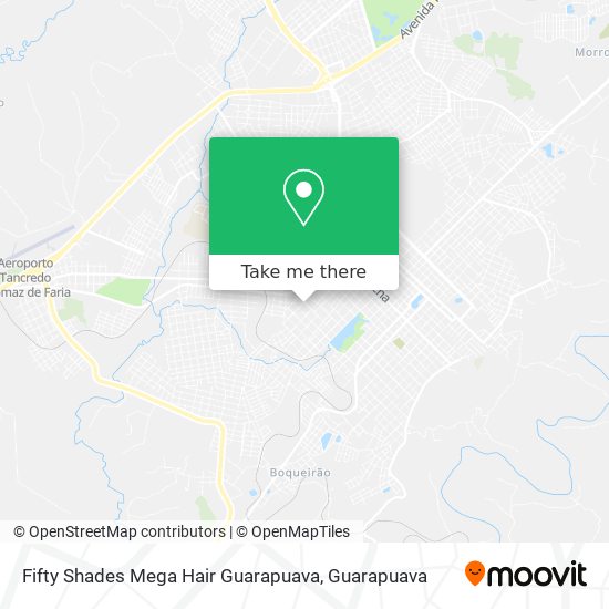 Fifty Shades Mega Hair Guarapuava map