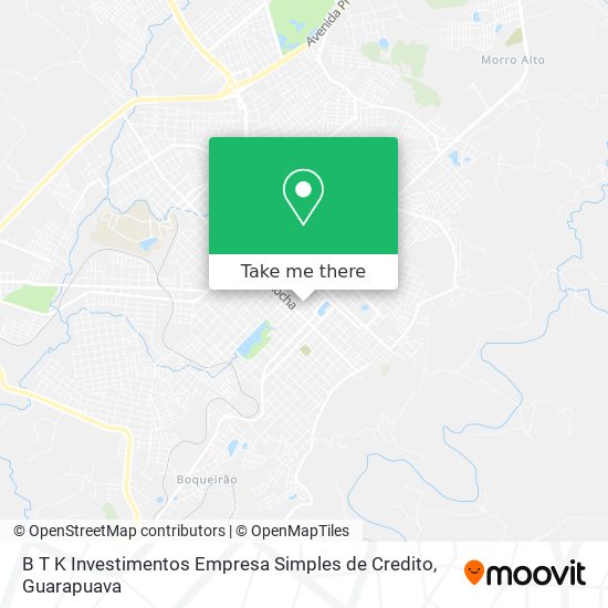 B T K Investimentos Empresa Simples de Credito map