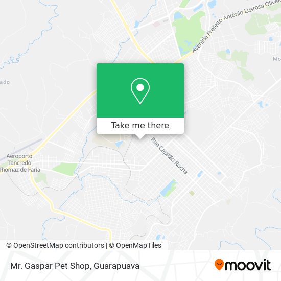 Mr. Gaspar Pet Shop map