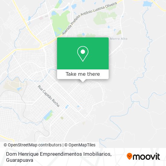 Mapa Dom Henrique Empreendimentos Imobiliarios