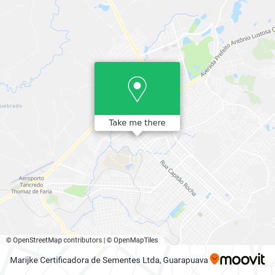 Mapa Marijke Certificadora de Sementes Ltda