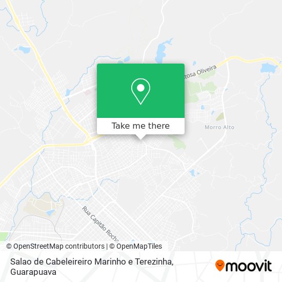 Salao de Cabeleireiro Marinho e Terezinha map