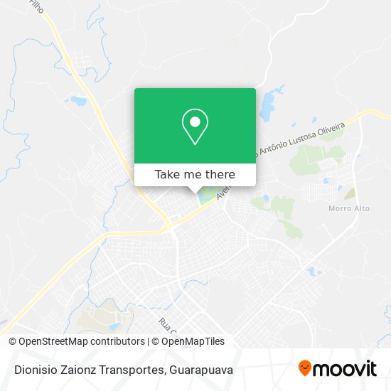 Dionisio Zaionz Transportes map